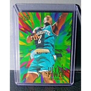 1995-96 Fleer Larry Johnson Ultra Ultra Power #3 Basketball Card